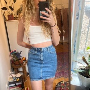 Denim UO skirt